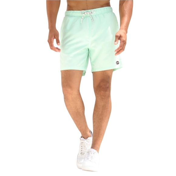 NovaMen Mint Green Volley Trunks, XL - Picture 6 of 6
